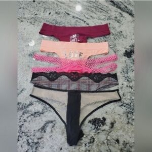 Victoria's Secret 5 Pack of Thongs! NEW!